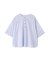 ◆《洗える ／ Good Price》 エンブロイダリードッキングブラウス
