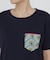 《 大人気！ ／ CLOUDYコラボ 》アフリカンモチーフ  ポケットＴシャツ