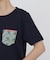 《 大人気！ ／ CLOUDYコラボ 》アフリカンモチーフ  ポケットＴシャツ