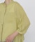 ◆≪名品 ／ 洗える ／ 4色展開！≫ラミーバンドカラーシャツブラウス