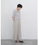 ◆≪清涼アイテム ／ 洗える≫ リーフ格子レース　ポロＴシャツ