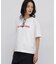 ◆フロッキープリントクルーネックＴシャツ