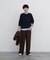 ◆ストレッチエアリードットコード５ポケットセミワイドパンツ