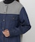◆ライトオンスデニムミラノリブドッキングブルゾン