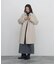 《名品 ／ リバーシブル着用可》リバー ダブルステンカラーコート