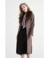 カシミヤ混ベルテッドコート