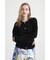 ◆フラッグモールボーダーカーディガン
