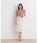 Vネックケープニットプルオーバー