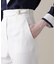 ミニバックルテーパードパンツ