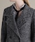 ヘリンボーンツイードコート