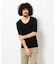 《DAILY／デイリー》HALF SLEEVE U-NECK T-SHIRT／デイリー 五分袖 Uネック Tシャツ／AVIREX