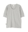 《DAILY／デイリー》HALF SLEEVE U-NECK T-SHIRT／デイリー 五分袖 Uネック Tシャツ／AVIREX