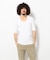 《DAILY／デイリー》HALF SLEEVE U-NECK T-SHIRT／デイリー 五分袖 Uネック Tシャツ／AVIREX