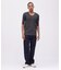 《DAILY／デイリー》HALF SLEEVE U-NECK T-SHIRT／デイリー 五分袖 Uネック Tシャツ／AVIREX