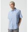 《DAILY／デイリー》BASIC CHAMBRAY S／S SHIRT ／ 半袖シャンブレーシャツ／AVIREX／アヴィレック