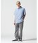《DAILY／デイリー》BASIC CHAMBRAY S／S SHIRT ／ 半袖シャンブレーシャツ／AVIREX／アヴィレック