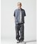 《DAILY／デイリー》BASIC CHAMBRAY S／S SHIRT ／ 半袖シャンブレーシャツ／AVIREX／アヴィレック