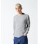 《DAILY／デイリー》THERMAL L／S CREW NECK T-SHIRT