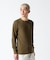 《DAILY／デイリー》THERMAL L／S CREW NECK T-SHIRT