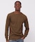 《DAILY／デイリー》THERMAL L／S CREW NECK T-SHIRT