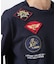 《WEB&DEPOT限定》TOP GUN PATCHED L／S T-SHIRT ／ トップガン パッチド 長袖 Tシャツ ／ AVIREX