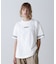 FADE WASH CUFFS OPEN EMBROIDERY T-SHIRT／フェイドウォッシュ カフスオープン刺繍Tシャツ