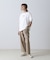 FADE WASH CUFFS OPEN EMBROIDERY T-SHIRT／フェイドウォッシュ カフスオープン刺繍Tシャツ