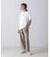 FADE WASH CUFFS OPEN EMBROIDERY T-SHIRT／フェイドウォッシュ カフスオープン刺繍Tシャツ