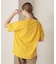 FADE WASH CUFFS OPEN EMBROIDERY T-SHIRT／フェイドウォッシュ カフスオープン刺繍Tシャツ