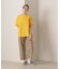 FADE WASH CUFFS OPEN EMBROIDERY T-SHIRT／フェイドウォッシュ カフスオープン刺繍Tシャツ
