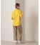 FADE WASH CUFFS OPEN EMBROIDERY T-SHIRT／フェイドウォッシュ カフスオープン刺繍Tシャツ