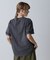 FADE WASH CUFFS OPEN EMBROIDERY T-SHIRT／フェイドウォッシュ カフスオープン刺繍Tシャツ