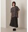 FADE WASH CUFFS OPEN EMBROIDERY T-SHIRT／フェイドウォッシュ カフスオープン刺繍Tシャツ