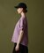 FADE WASH CUFFS OPEN EMBROIDERY T-SHIRT／フェイドウォッシュ カフスオープン刺繍Tシャツ