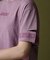 FADE WASH CUFFS OPEN EMBROIDERY T-SHIRT／フェイドウォッシュ カフスオープン刺繍Tシャツ