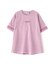 FADE WASH CUFFS OPEN EMBROIDERY T-SHIRT／フェイドウォッシュ カフスオープン刺繍Tシャツ