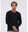 《DAILY》RIB L／S V-NECK T-SHIRT