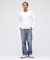 《DAILY》RIB L／S V-NECK T-SHIRT
