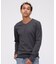 《DAILY》RIB L／S V-NECK T-SHIRT