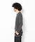 《DAILY》RIB L／S V-NECK T-SHIRT