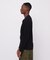 《DAILY／デイリー》RIB L／S CREW NECK T-SHIRT