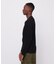《DAILY／デイリー》RIB L／S CREW NECK T-SHIRT