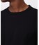 《DAILY／デイリー》RIB L／S CREW NECK T-SHIRT