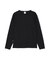 《DAILY／デイリー》RIB L／S CREW NECK T-SHIRT