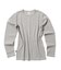 《DAILY／デイリー》RIB L／S CREW NECK T-SHIRT