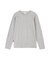 《DAILY／デイリー》RIB L／S CREW NECK T-SHIRT