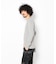 《DAILY／デイリー》RIB L／S CREW NECK T-SHIRT