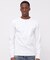 《DAILY／デイリー》RIB L／S CREW NECK T-SHIRT