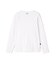 《DAILY／デイリー》RIB L／S CREW NECK T-SHIRT