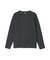 《DAILY／デイリー》RIB L／S CREW NECK T-SHIRT